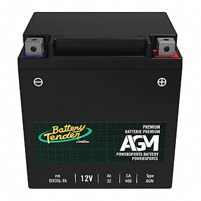 Engine Start Battery 12V 32Ah 400CCA AGM MPN:BIX30L-FA