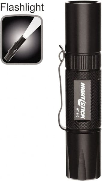 Handheld Flashlight: LED, 50,000 hr Max Run Time, AA Battery MPN:MT-110