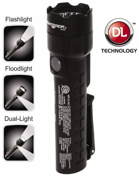 Handheld Flashlight: LED, 17.5 hr Max Run Time, AA Battery MPN:XPP-5422B