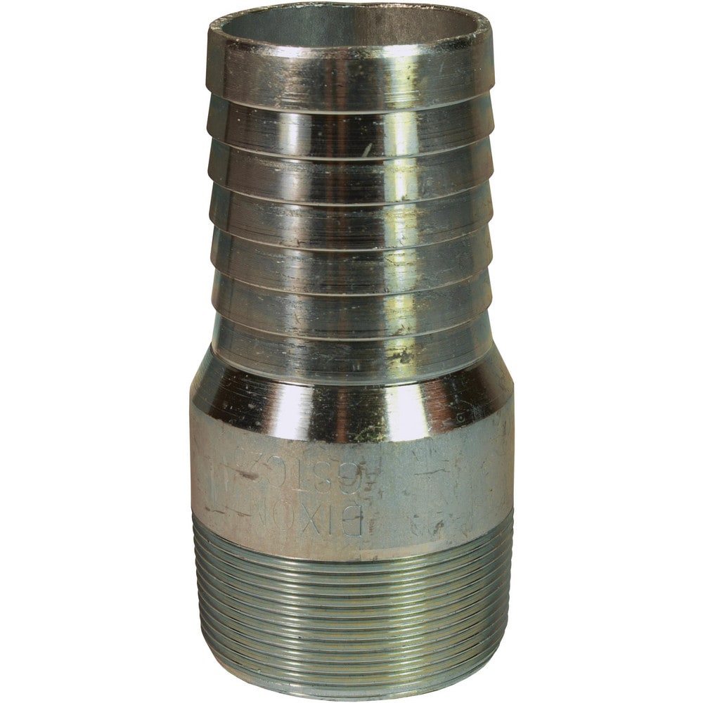 Combination Nipples For Hoses, Type: King Nipple , Material: Plated Steel , Thread Standard: Male NPT , Thread Size: 2in , Overall Length: 4.69in  MPN:GSTC25