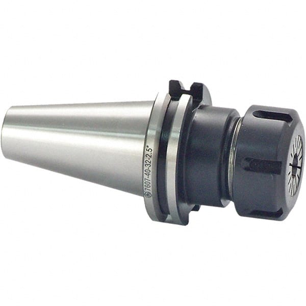 Collet Chuck: 2 to 13 mm Capacity, ER Collet, Taper Shank MPN:7-188-422
