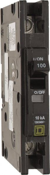 100 Amp, 240 VAC, 1 Pole, Panel Mount Miniature Circuit Breaker MPN:QOU1100