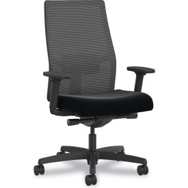 HON® Ignition 2.0 4-Way Stretch Task Chair Gray Adj. Lumbar Support 17