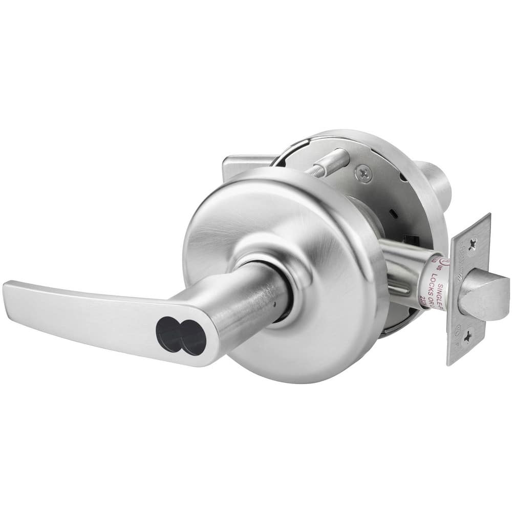 Lever Locksets, Lockset Type: Entrance , Key Type: Keyed Different , Back Set: 2-3/4 (Inch), Cylinder Type: Conventional , Material: Metal  MPN:CL3851 AZD 613