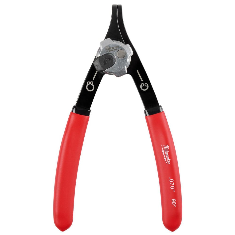 Retaining Ring Pliers, Tool Type: Convertible Pliers , Type: Snap Ring Pliers , Tip Angle: 90.00 , Tip Diameter (Decimal Inch): 0.07  MPN:48-22-6538