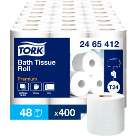 Tork® Premium Poly-Pack Bath Tissue Septic Safe 2-Ply Wht 4