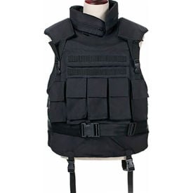 EDI-USA Ballistic Bullet Resistant Flotation Vest Level III-A Foam One Size Black E-FLT01