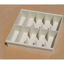 Fenco Plastic Cash Tray P-41 - 10 Currency Compartments 15