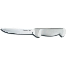 Dexter Russell 31615 - Wide Boning Knife High Carbon Steel Stamped White Handle 6