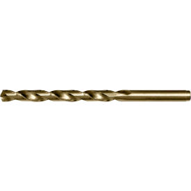 Cle-Line 1802 #40 Cobalt Heavy-Duty Straw 135 Split Point Jobber Length Drill - Pkg Qty 12 C23394