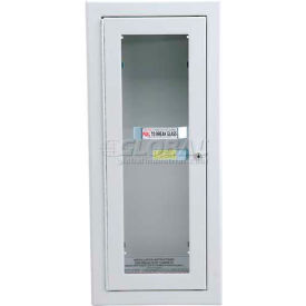 Potter Roemer Alta Steel Fire Extinguisher Cabinet Breakable Glass Window Lock Surface Mt. 7009-B