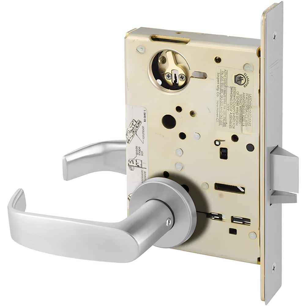 Lever Locksets, Lockset Type: Mortise , Key Type: None , Back Set: 2-3/4 (Inch), Cylinder Type: Conventional , Material: Cold Rolled Steel  MPN:TR-8215-LNL-26D