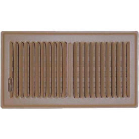 Speedi-Grille Brown SG-610 FLB Floor Vent Register With 2 Way Deflection 6