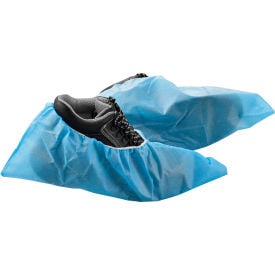 GoVets™ Skid Resistant Disposable Shoe Covers Size 6-11 Blue 150 Pairs/Case 198ABL708