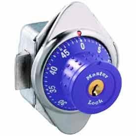 Master Lock® No. 1652MDPRP Built-In Combination Lock with Long Bolt - Purple - Right Hinged 2MDPRP165