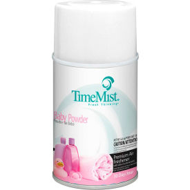 TimeMist® Premium Metered Air Care Refills Baby Powder - 6.6 oz. Can 12 Cans/Case - 1042686 1042686