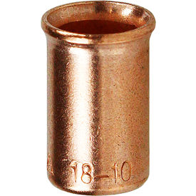 L.H.Dottie® Crimp Sleeve Solid Copper 18-10 AWG Tuff 500 Pack CS410TP