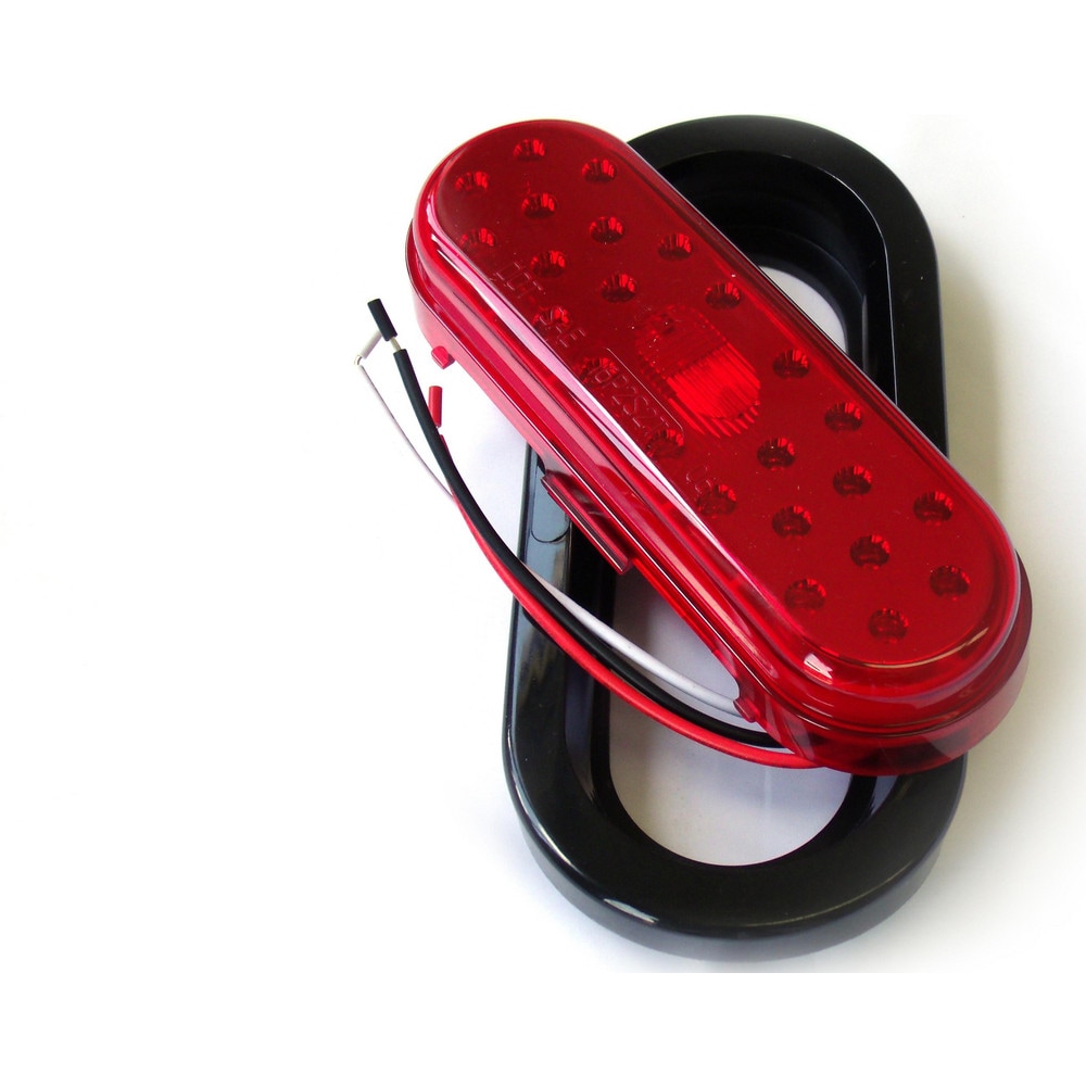 Turn Signal & Tail Lights, Product Type: LED Truck & Trailer Light , Color: Red , Length (Inch): 6  MPN:1004747