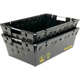 Protektive Pak Plastek Conductive Nesting Tote 18