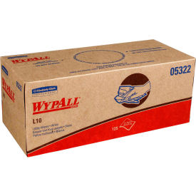 WypAll L10 Utility Wipes Box 12 x 10-1/4 White 125/Box 18 Boxes/Carton - KCC 05322 KCC 05322