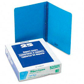 Title Panel And Border Front Report Covers Light Blue 25 Per Box 52501