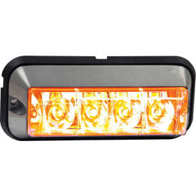 Buyers LED Rectangular Clear Strobe Light - 4 LEDs - 8891104 8891104