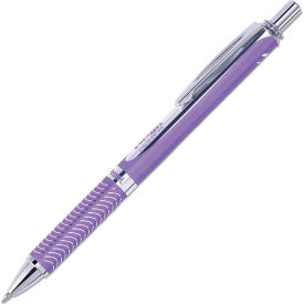 Pentel® EnerGel Alloy RT Retractable Gel Pen Medium 0.7mm Violet Ink Violet Barrel BL407V-V