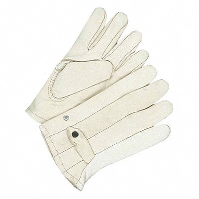 Leather Gloves Spandex Cuff M PR MPN:20-1-981-10-K