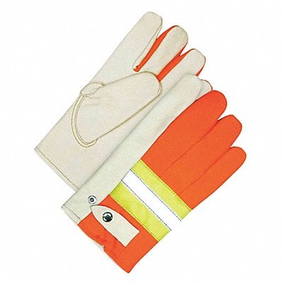 Leather Gloves Cowhide Palm L PR MPN:20-1-982-L-K