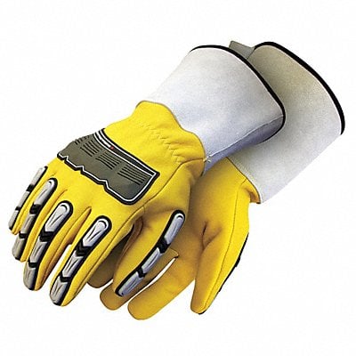 Leather Gloves Goatskin Palm PR MPN:20-9-10696-L-K