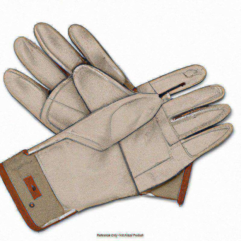 Leather Gloves Elastic Cuff L PR MPN:40-1-2525-L-K