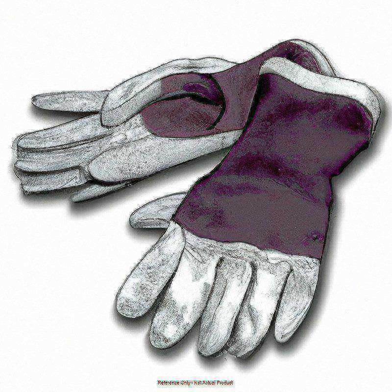 Leather Gloves Gauntlet Cuff M PR MPN:60-1-1280-M-K