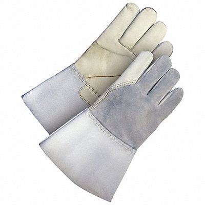 Leather Gloves Gauntlet Cuff XL PR MPN:60-1-650-XL-K