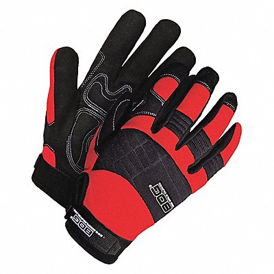 Mech Gloves Blk/R M VF 56LC41 PR MPN:20-1-10605R-M