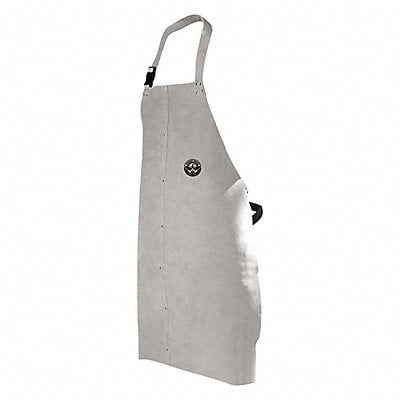 Welding Apron Leather Pearl Gray 36 L MPN:64-1-63