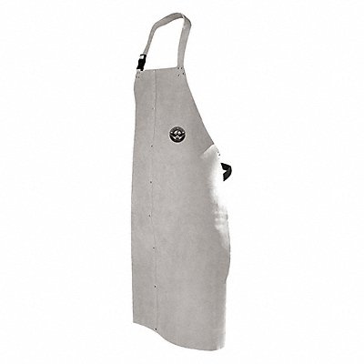 Welding Apron Leather Pearl Gray 48 L MPN:64-1-63-48