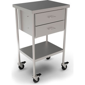 John Boos® Stainless Steel Mobile Utility Table 20 x 16