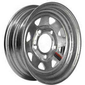 Martin Wheel R-125S-G 5-Hole Galvanized Steel Trailer Wheel - 12 x 4 (5/4.5) R-125S-G