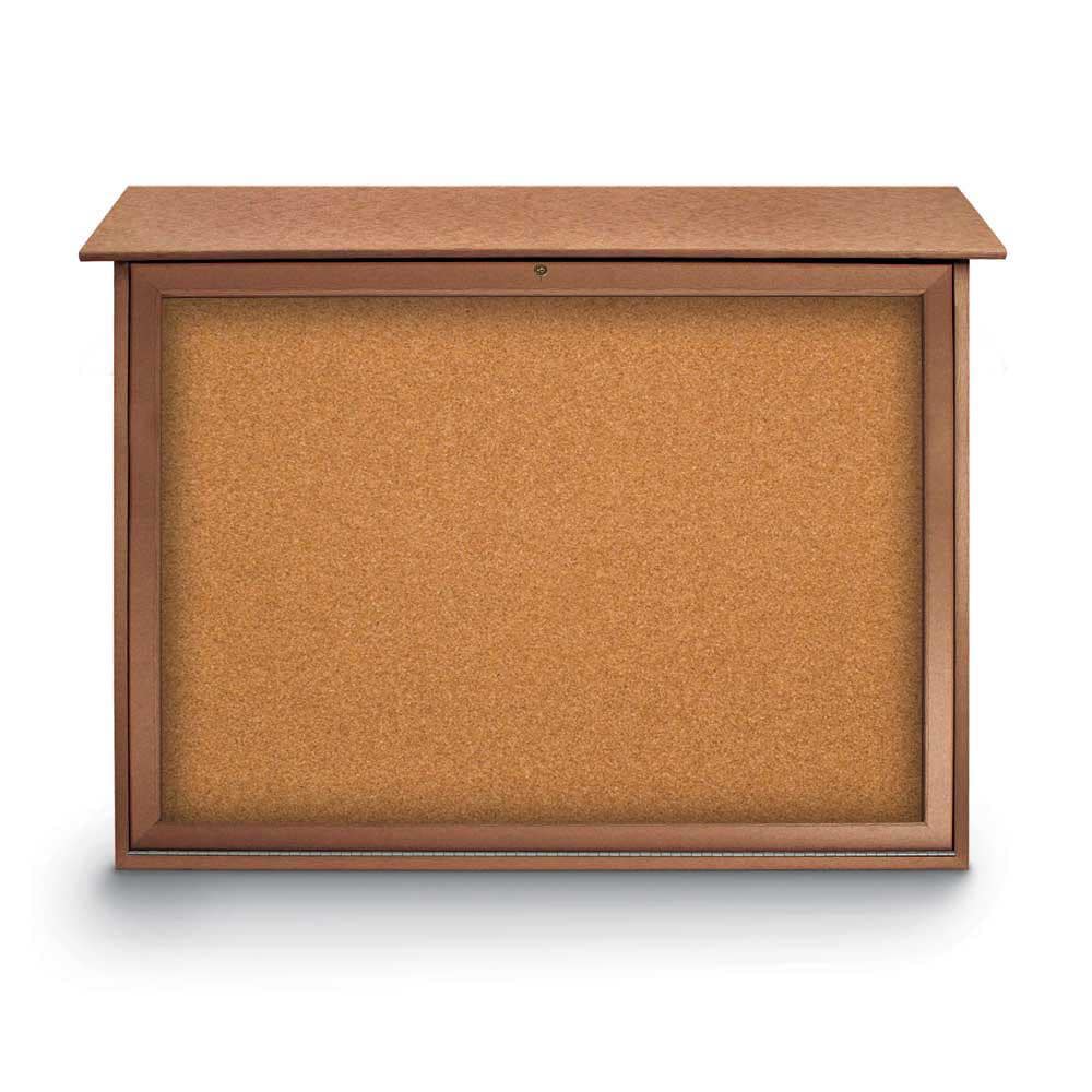 Enclosed Cork Bulletin Board: 45