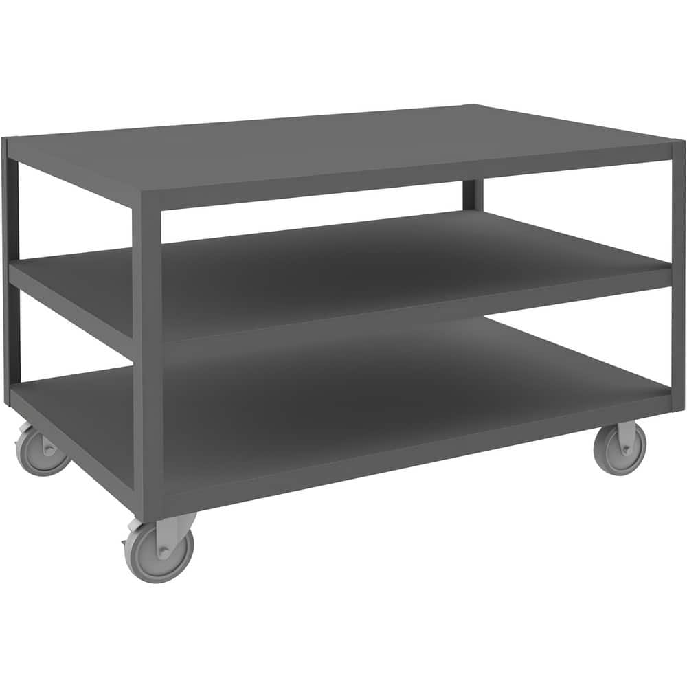 Mobile Work Benches, Type: High Deck Portable Table , Bench Type: High Deck Portable Table , Depth (Inch): 48-1/4 , Load Capacity (Lb. - 3 Decimals): 1200.000  MPN:HMT-3048-3-95