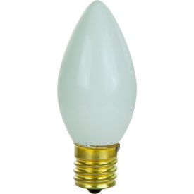 Sunlite® Incandescent Bulb with E17 Intermediate Base 7W 120V White Pack of 25 01303-SU