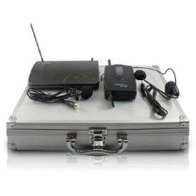 Technical Pro Single UHF Headset & Lapel Microphone System WM715U