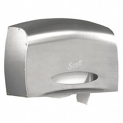 Toilet Paper Dispenser (1) Roll Silver MPN:09601