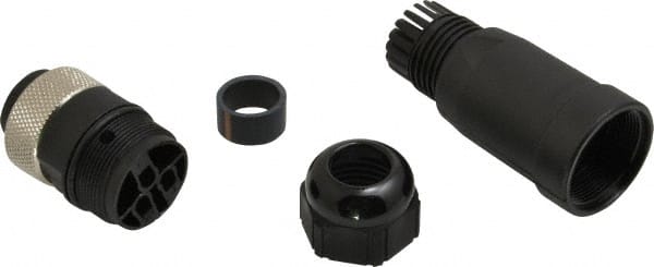 13 Amp, Male Straight Field Attachable Connector Sensor and Receptacle MPN:1A3002-34