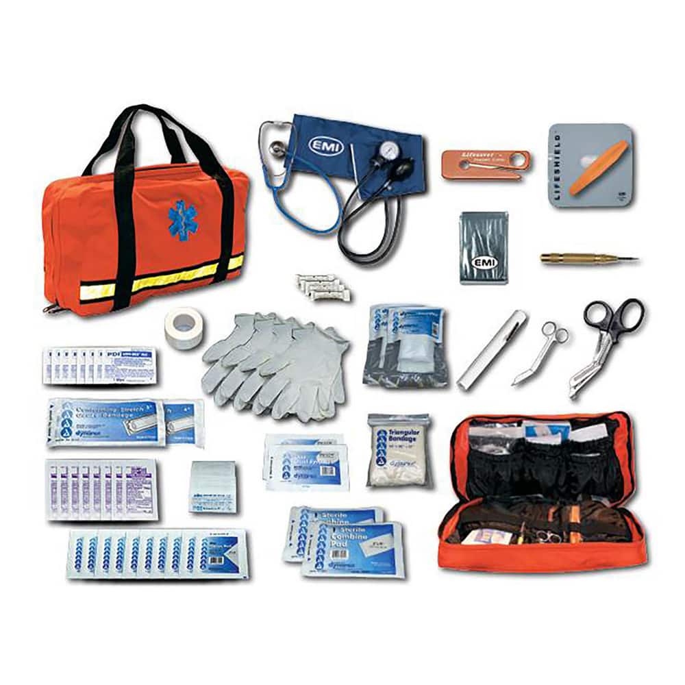 Full First Aid Kits, First Aid Kit Type: EMS Refill Kit , Number Of People: 3 , Container Type: Poly Bag , Container Material: Plastic, Polyester Blend  MPN:849