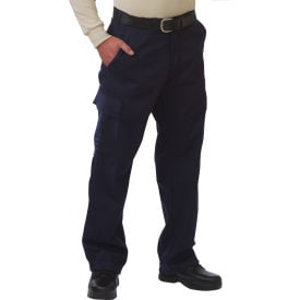 Big Bill Cargo Pants with Double Reinforced Knees Flame Resistant 36W x 34L Navy 3233US9-34-NAY-36