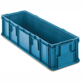 ORBIS Stakpak SO4822-7 Plastic Long Stacking Container 48 x 22-1/2 x 7-1/4 Blue SO4822-7BLUE