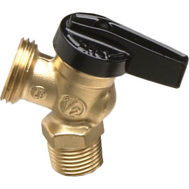 Legend Valve® R-670NL LF Brass 1/4 Turn Boiler Drain Valve 1/2