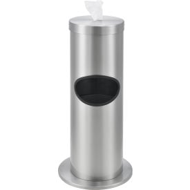 GoVets™ Floor Standing Wet Wipe Dispenser - Stainless Steel 238670