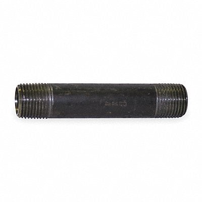 Black Pipe Nipple Threaded 1/8x2-1/2 In MPN:0332600808